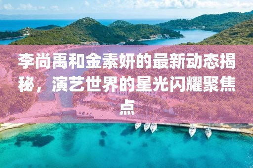 李尚禹和金素妍的最新动态揭秘，演艺世界的星光闪耀聚焦点
