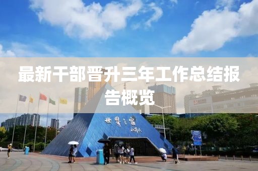 最新干部晋升三年工作总结报告概览