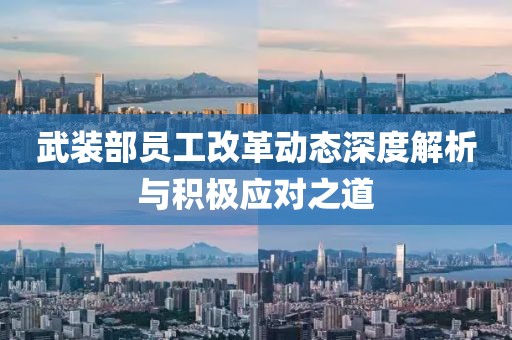 武装部员工改革动态深度解析与积极应对之道