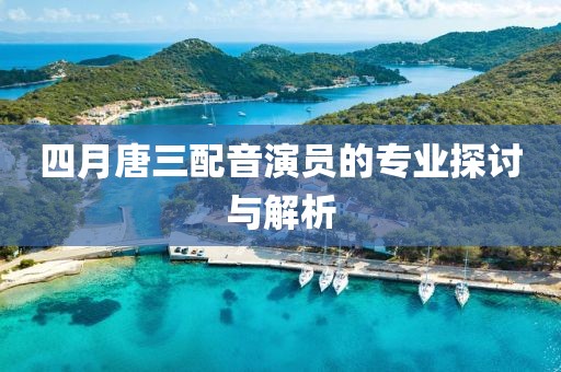 四月唐三配音演员的专业探讨与解析