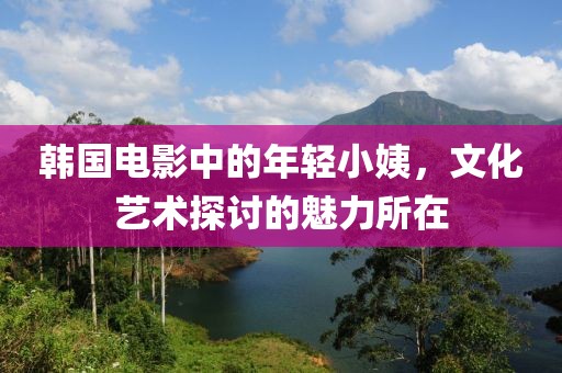韩国电影中的年轻小姨，文化艺术探讨的魅力所在