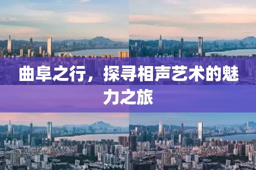 曲阜之行，探寻相声艺术的魅力之旅