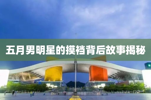 五月男明星的摸裆背后故事揭秘