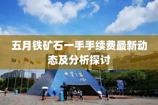 五月铁矿石一手手续费最新动态及分析探讨