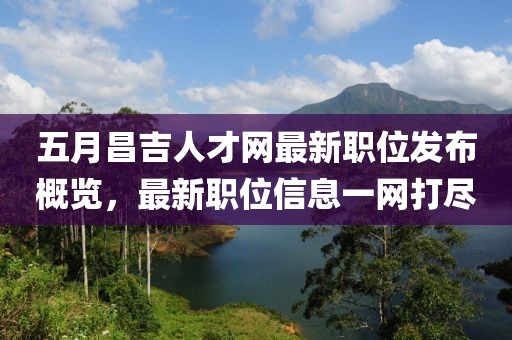 五月昌吉人才网最新职位发布概览，最新职位信息一网打尽