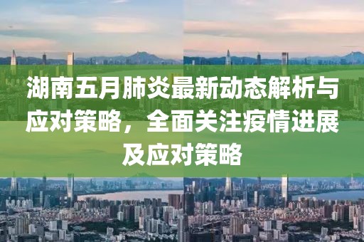 湖南五月肺炎最新动态解析与应对策略，全面关注疫情进展及应对策略