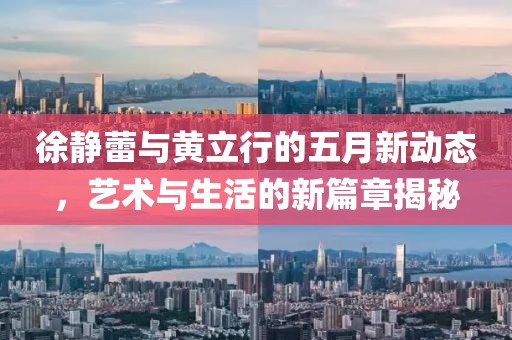 徐静蕾与黄立行的五月新动态，艺术与生活的新篇章揭秘