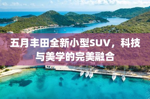 五月丰田全新小型SUV，科技与美学的完美融合