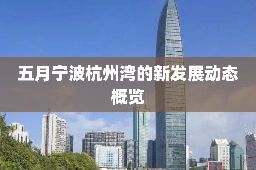 五月宁波杭州湾的新发展动态概览