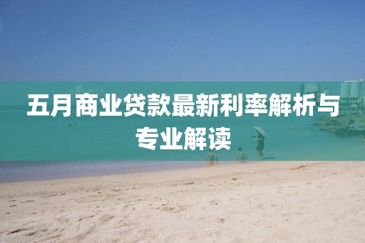 五月商业贷款最新利率解析与专业解读
