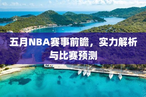 五月NBA赛事前瞻，实力解析与比赛预测