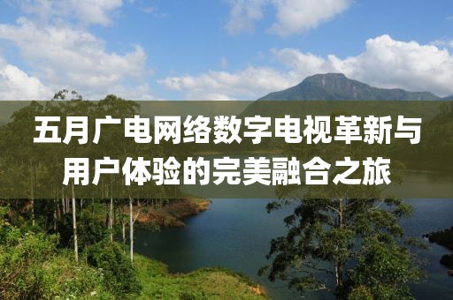 五月广电网络数字电视革新与用户体验的完美融合之旅