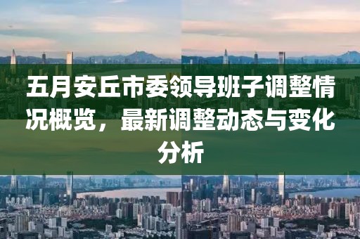 五月安丘市委领导班子调整情况概览，最新调整动态与变化分析
