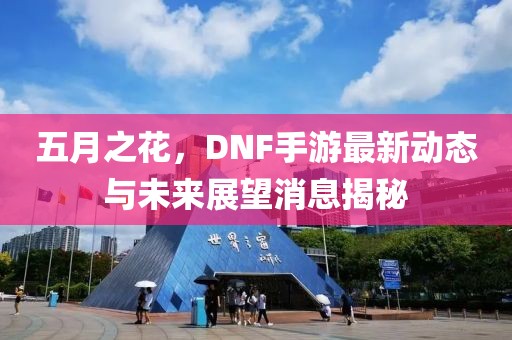 五月之花，DNF手游最新动态与未来展望消息揭秘