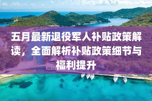 五月最新退役军人补贴政策解读，全面解析补贴政策细节与福利提升