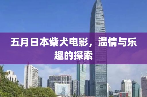 五月日本柴犬电影，温情与乐趣的探索