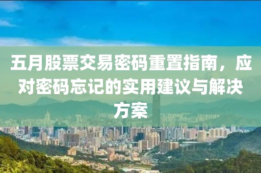 五月股票交易密码重置指南，应对密码忘记的实用建议与解决方案