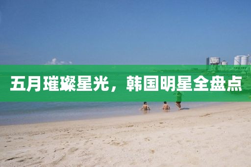 五月璀璨星光，韩国明星全盘点