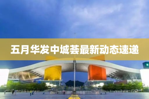 五月华发中城荟最新动态速递