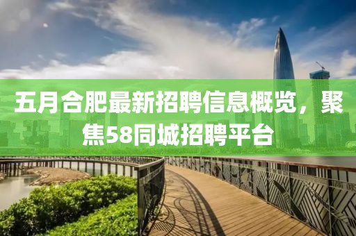五月合肥最新招聘信息概览，聚焦58同城招聘平台