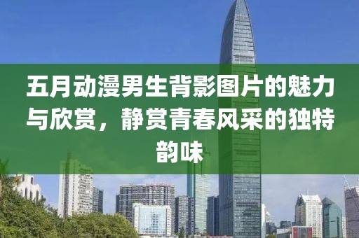 五月动漫男生背影图片的魅力与欣赏，静赏青春风采的独特韵味