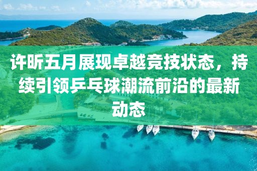 许昕五月展现卓越竞技状态，持续引领乒乓球潮流前沿的最新动态