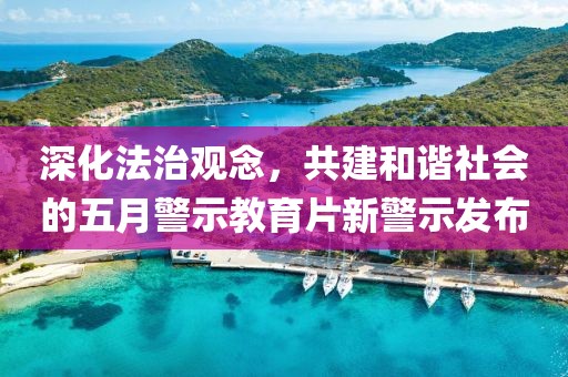 深化法治观念，共建和谐社会的五月警示教育片新警示发布