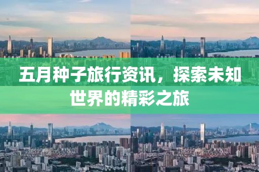 五月种子旅行资讯，探索未知世界的精彩之旅
