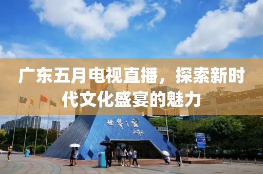 广东五月电视直播，探索新时代文化盛宴的魅力