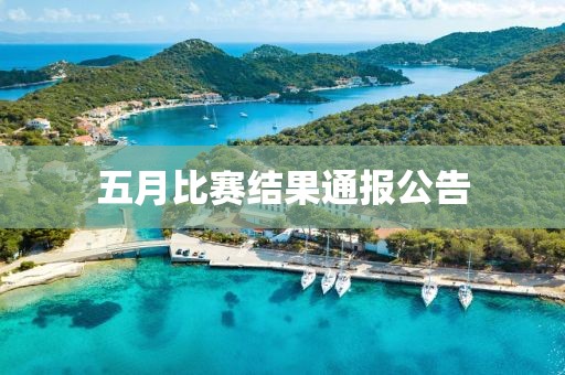 五月比赛结果通报公告
