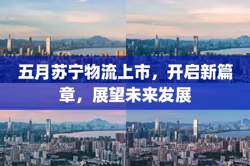 五月苏宁物流上市，开启新篇章，展望未来发展