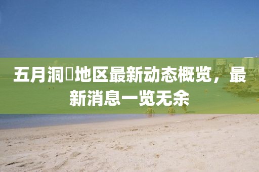 五月洞鄌地区最新动态概览，最新消息一览无余