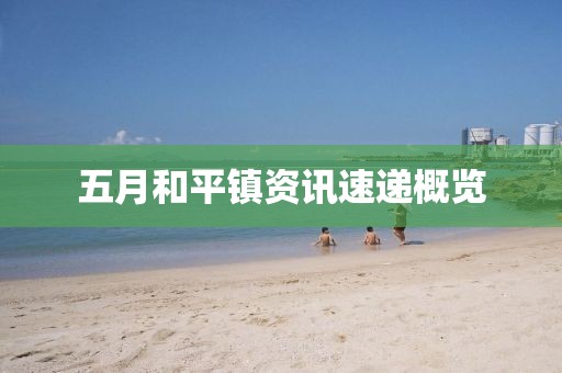 五月和平镇资讯速递概览