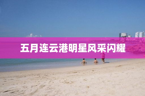 五月连云港明星风采闪耀