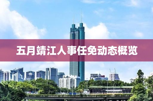 五月靖江人事任免动态概览