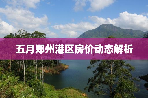 五月郑州港区房价动态解析