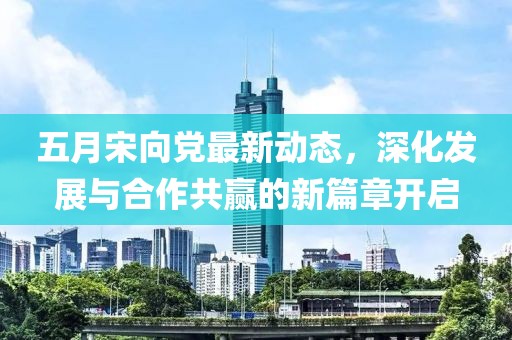 五月宋向党最新动态，深化发展与合作共赢的新篇章开启