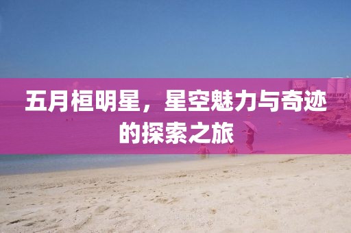 五月桓明星，星空魅力与奇迹的探索之旅