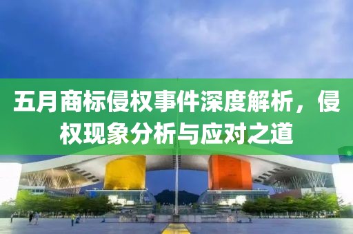 五月商标侵权事件深度解析，侵权现象分析与应对之道