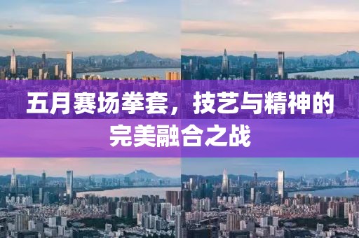 五月赛场拳套，技艺与精神的完美融合之战