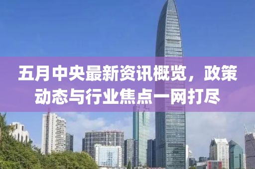 五月中央最新资讯概览，政策动态与行业焦点一网打尽