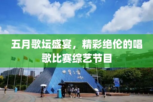 五月歌坛盛宴，精彩绝伦的唱歌比赛综艺节目