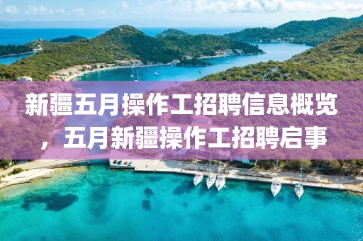 新疆五月操作工招聘信息概览，五月新疆操作工招聘启事