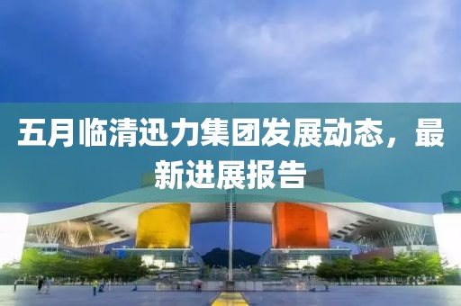 五月临清迅力集团发展动态，最新进展报告