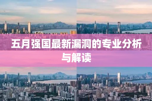 五月强国最新漏洞的专业分析与解读