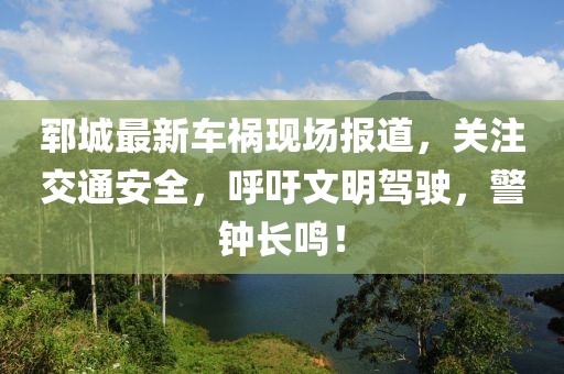郓城最新车祸现场报道，关注交通安全，呼吁文明驾驶，警钟长鸣！