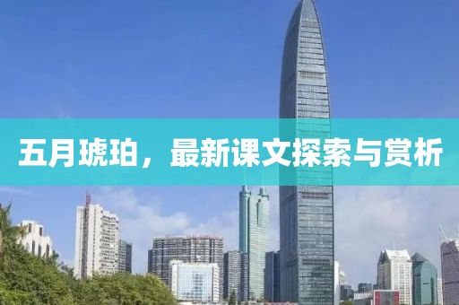 五月琥珀，最新课文探索与赏析