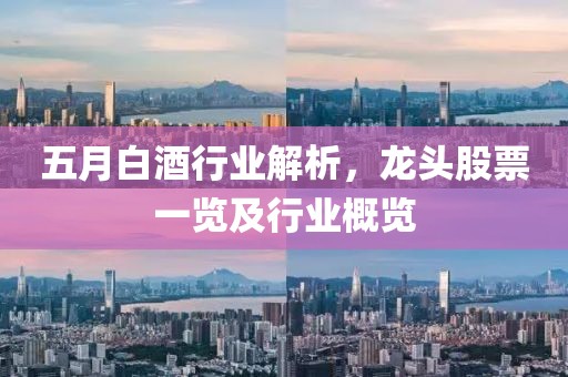 五月白酒行业解析，龙头股票一览及行业概览