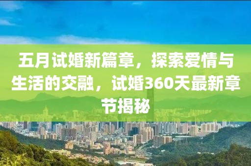 五月试婚新篇章，探索爱情与生活的交融，试婚360天最新章节揭秘