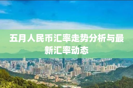 五月人民币汇率走势分析与最新汇率动态